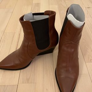 Italian low heeled boots